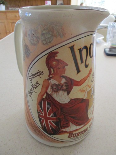 Ind coope ales stouts jug - ales,