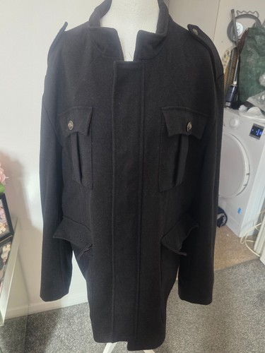 Lamretta wool blend military - lamretta,