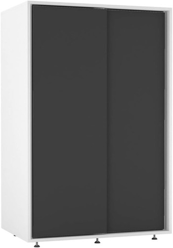 Double sliding door wardrobe - double,