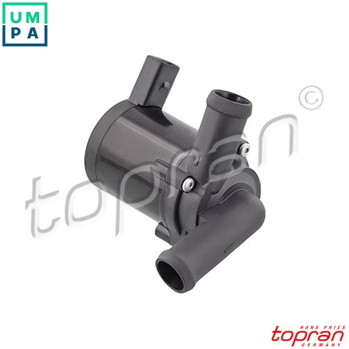 Auxiliary water pump cooling - auxiliary,