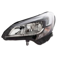 Vauxhall Corsa E Headlight 2014-2020 LED DRL Left Headlamp Passenger Near Side