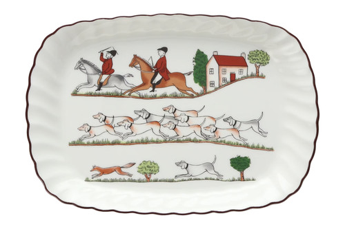 Wedgwood hunting scenes - wedgwood,
