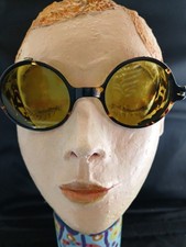 VTG STEAMPUNK WW2 SUNGLASSES MATSUDA AMAZING TORTOISE SHELL  MOTIF
