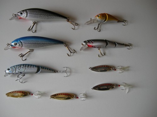 Pike plugs and - lures,, in