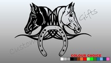 1x Horses heads love race