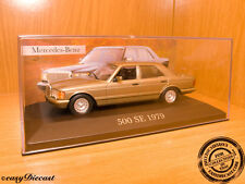 MERCEDES-BENZ 500-SE 500SE METALLIC GOLD 1979 1:43 MINT