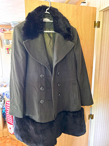 Redherring black wool - black, blend