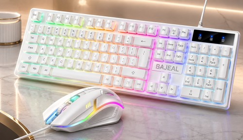 Bajeal rgb gaming keyboard and - rgb,