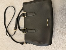 Black Jaeger Shoulder Bag With