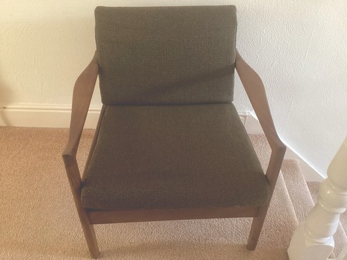 Cintique afromosia armchair - afromosia,