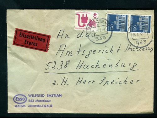 1972 germany esso petrol - germany.,