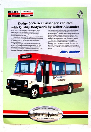 Renault dodge series bus - 50,