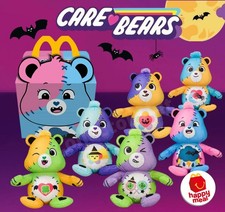 McDonalds Happy Meal 2025 HALLOWEEN CARE BEARS Plush Soft Toys