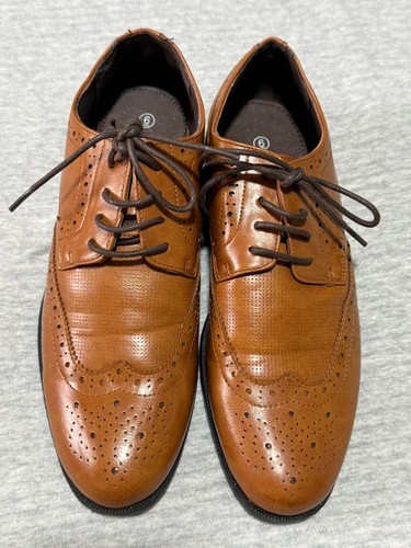 Beckett mens tan brown brogue - tan,
