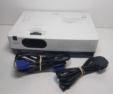 Sanyo PLC-XW200 XGA Projector with 395 Lamp Hours Used Home Cinema Working VGC