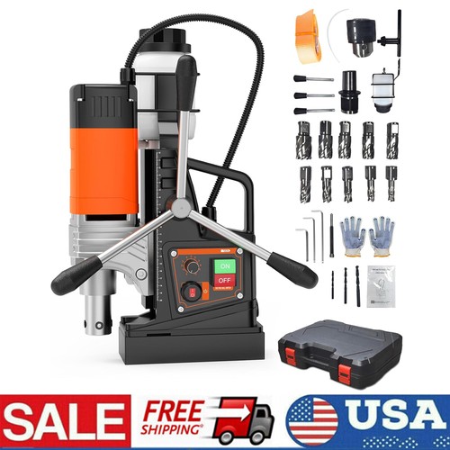 Magnetic drill 1750w - drill, 2922lbf