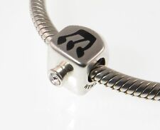 Chamilia 925 silver & crystal DREIDEL charm bead, Halloween, sky, heaven