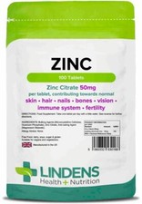 Zinc 100 Tablets 50mg High