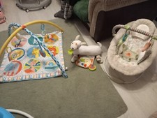 baby play gym, bouncer, tummy