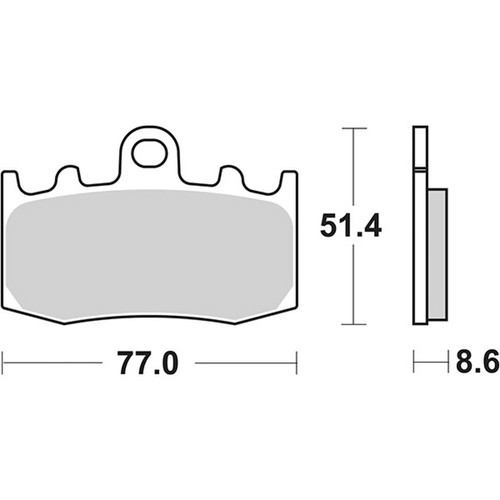 Ant racing brake - ant, sbs