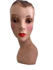 Vintage Mannequin Head Hat