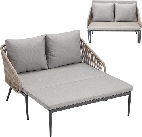 Patio double chaise lounge - double,