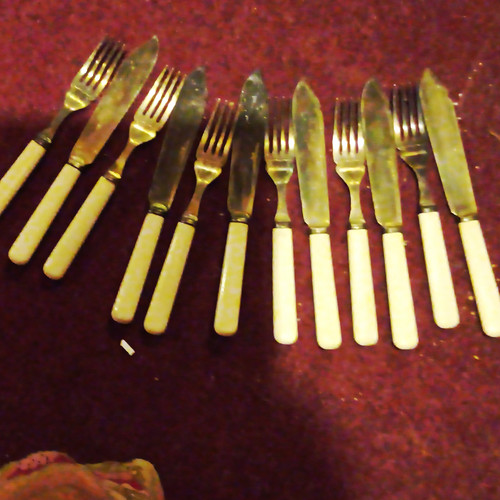 11pc stainless steel knife - stainless,