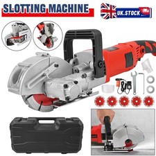 Wall Chaser 4000W Wall Grooving Machine Channels Cutter,Concrete Slotting Tool