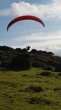 Paraglider, Niviuk Hook 3, 80kg-100kg. B rated. Progression.