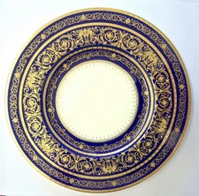 MINTONS COBALT BLUE GILT