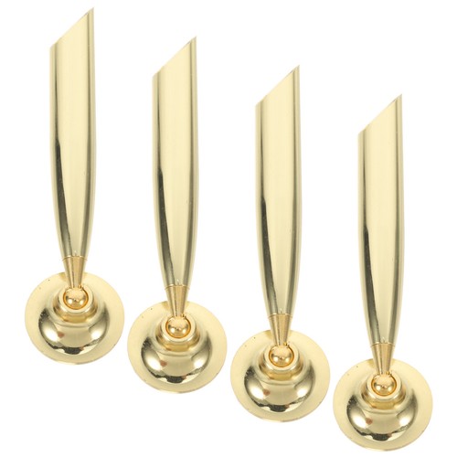 Golden metal pen base - golden,