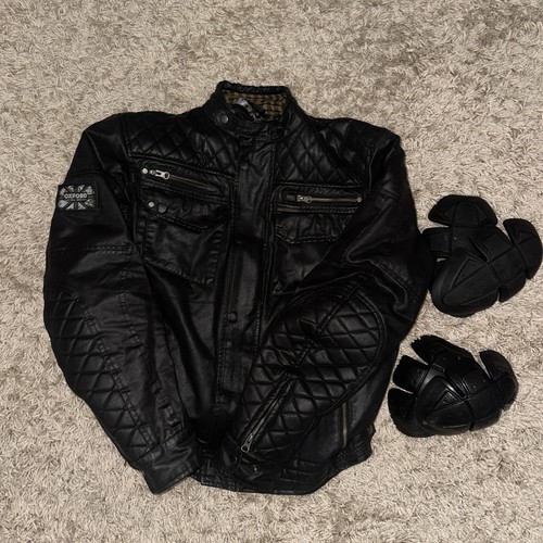 Oxford motorcycle jacket men - oxford,