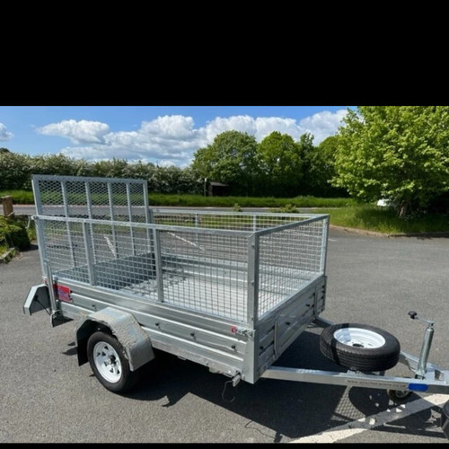 Apache 8x5 trailer with cage - trailer,