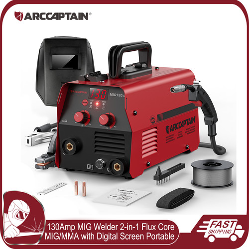 Arccaptain 130amp mig welder - arccaptain,