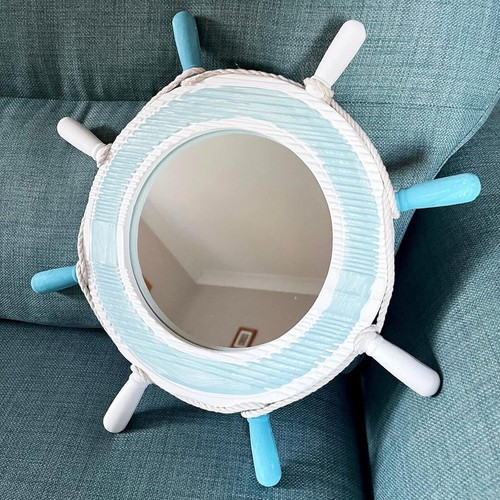 Ships wheel wall - ships, mirror