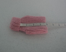 XXS MINI 4" HAND  KNITTED DOG