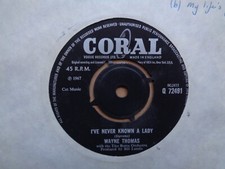 Wayne Thomas - I've never Known A Lady Coral 45