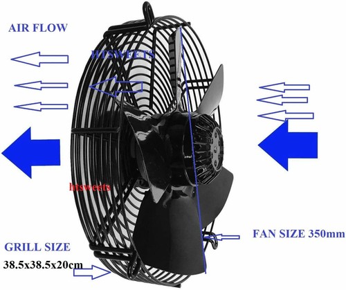 350mm industrial duct fan - industrial,