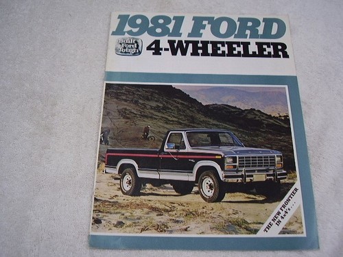 1981 ford series truck - ford,