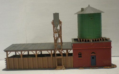 Vintage plastic building - plastic, ho