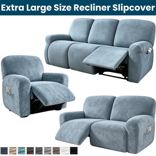 Stretch size recliner sofa - stretch, xl