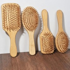 Natural Bamboo Wooden Hair