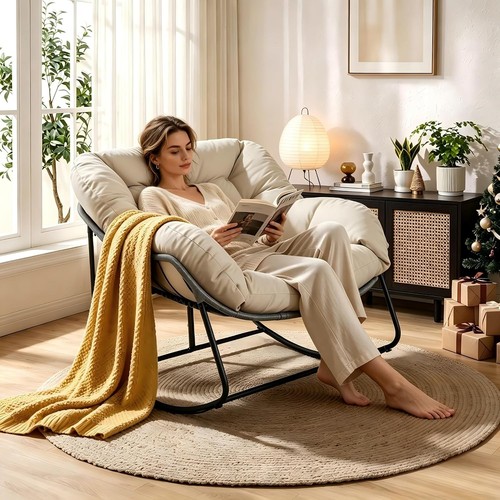 Oversized egg rocking - oversized, chair
