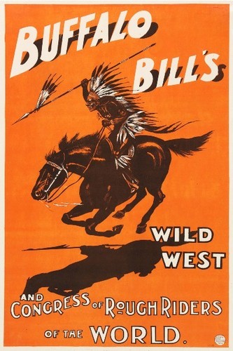 Vintage 1893 buffalo - buffalo, bill's