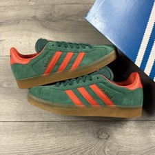Adidas Gazelle "Collegiate Green / Preloved Red" - Size UK 7 / EU 40 2/3