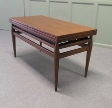 1950s Retro Metamorphic Coffee/Dining Table A truly ingenious table