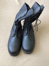 Size 11 L Black Wellco Peruana Jungle boots Para Ally SAS