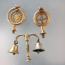 Antique Horse Brass swinger x3