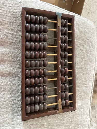 Vintage chinese suanpan abacus - vintage,