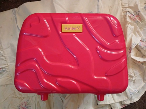 Hot pink hard shell vanity - hard,